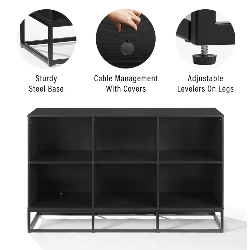 George Oliver Enzo 6 Cube Record Storage Media Stand & Reviews